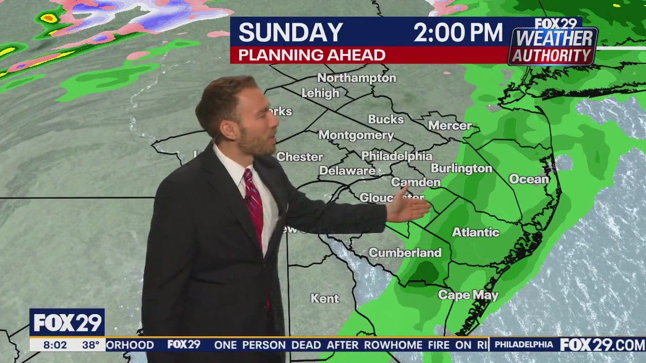 Weather Authority: Sunday morning forecast