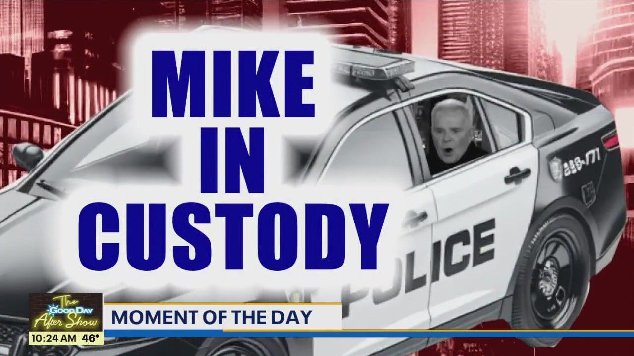 MOMENT OF THE DAY: Mike in Custody