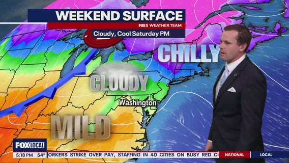 DC weather: Cloudy and cool for Friday Night Lights