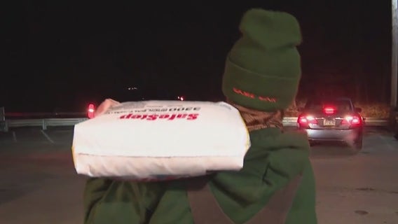 Philadelphia preps for season's first snow storm