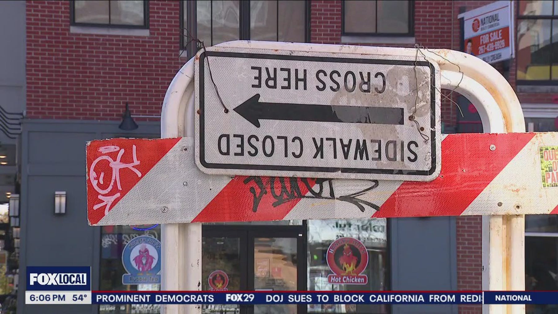 Old City businesses hit hard by construction