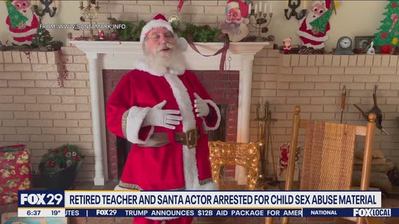 Santa actor, retired New Jersey elementary teacher, arrested in child exploitation investigation
