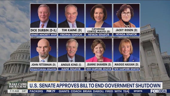 Government Shutdown: Senate approves bill to end shutdown, House vote up next