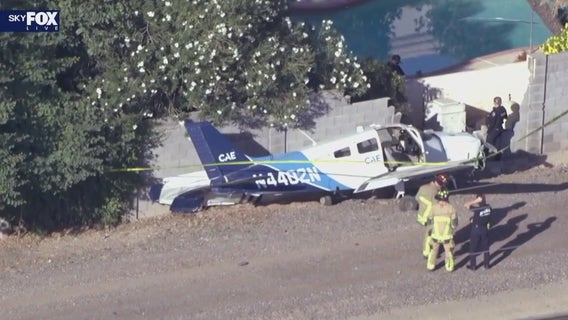 Plane goes down near Mesa's Falcon Field