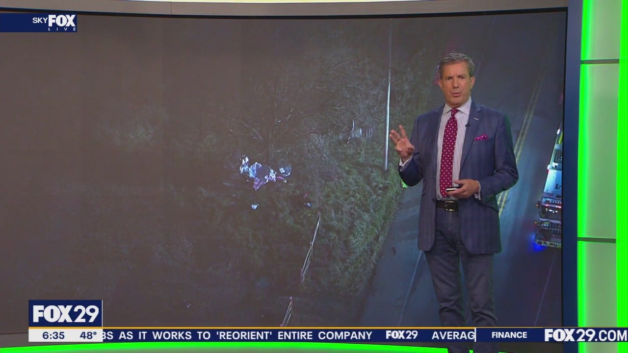 2 dead after car crashes during police pursuit through Chester County