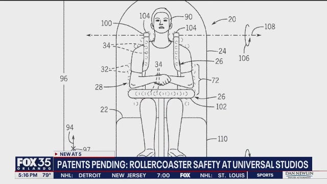 Universal Studios developing new safety technology for rides, patents reveal