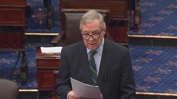 As government shutdown nears end, Durbin face backlash for vote to reopen