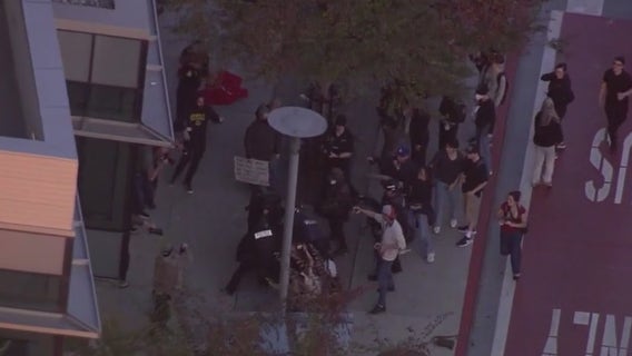 Fight breaks out at CA Turning Point USA event