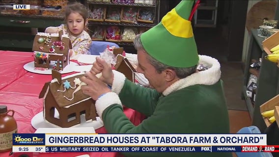Kids Help Bob Make A Gingerbread House