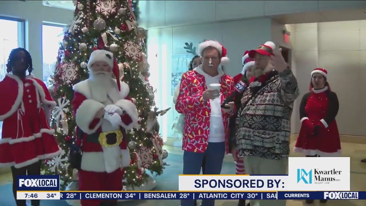 A Very Kelly Christmas: Bridget Foy's & Hilton Penn's Landing