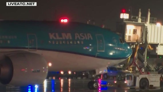 Passengers describe slide deployment aboard KLM flight in Atlanta