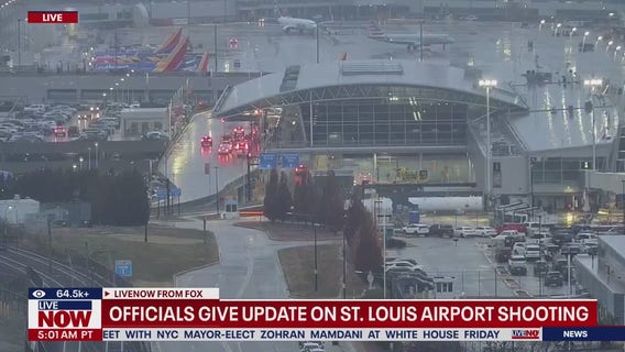 Officer shoots, kills man wielding knife at St. Louis airport