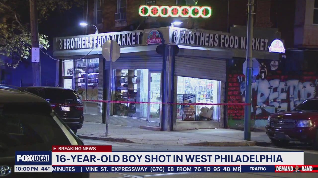 16-year-old boy shot in West Philly