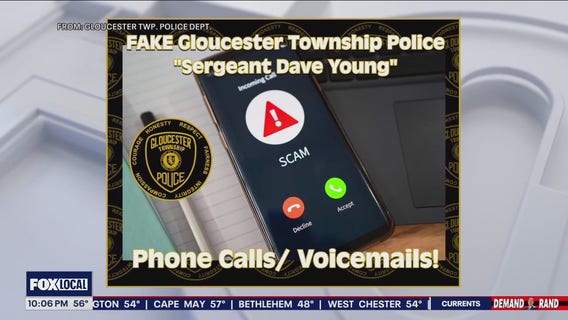 Fake Gloucester Township police calls in Camden County