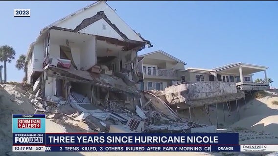 3 years since Hurricane Nicole, Wilbur-by-the-Sea homeowner rebuilds