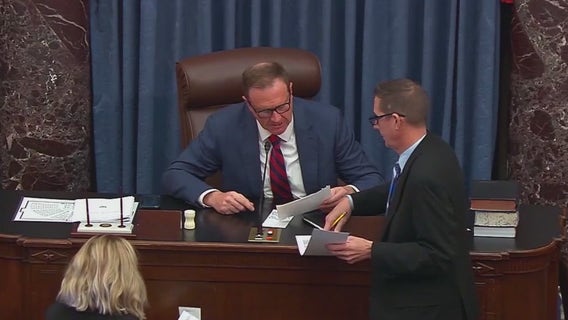 Senate takes first step to end longest government shutdown in history