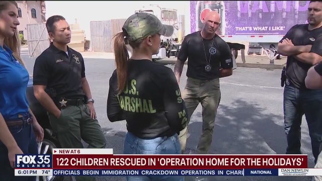 Exclusive ride-along with U.S. Marshals during missing and endangered child recovery operation