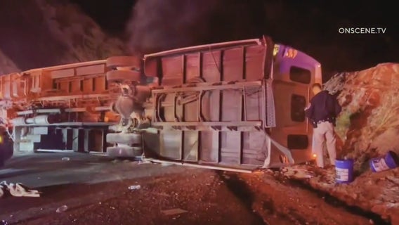26 injured in church bus rollover crash