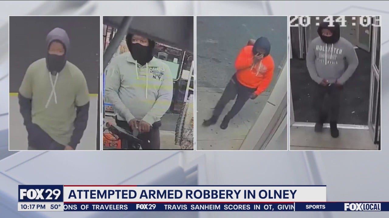 Attempted armed robbery in Olney
