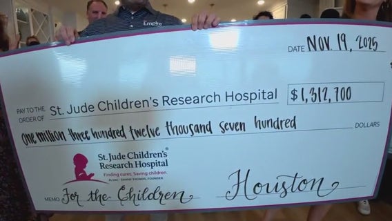 $1 million donated to Houston's St. Jude Hospital
