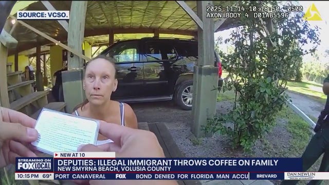 Finland woman enters plea: accused of throwing coffee on mom, dog, baby