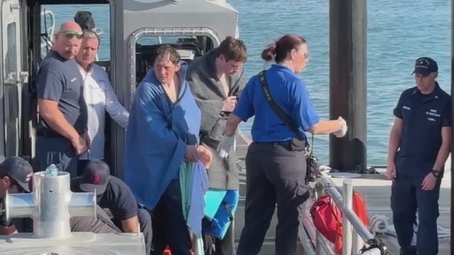 Stranded boaters relied on faith to get through 20 hours at sea