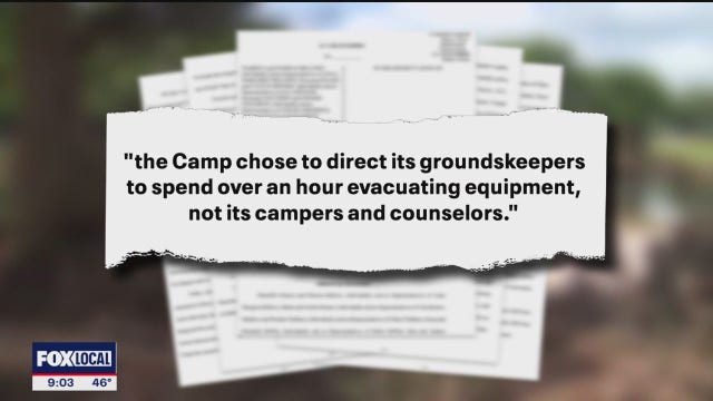 'Heaven's 27' parents file lawsuit against Camp Mystic, claiming 'gross negligence'