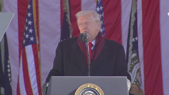 Veterans Day: Trump honors veterans at Arlington National Cemetery