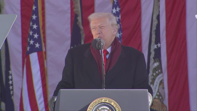 Veterans Day: Trump honors veterans at Arlington National Cemetery