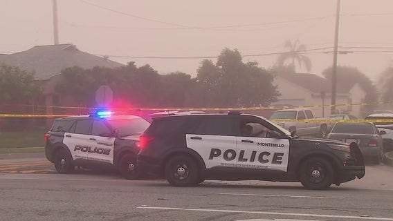 Pursuit ends in police shooting in Pico Rivera