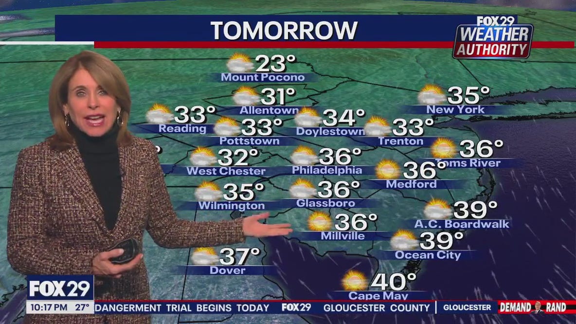 Weather Authority: Monday night forecast