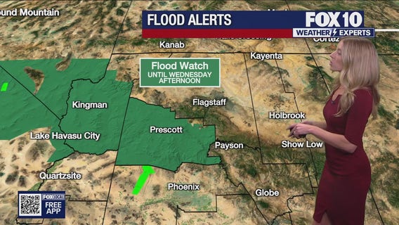 Arizona weather forecast: Scattered showers, thunderstorms moving across the state