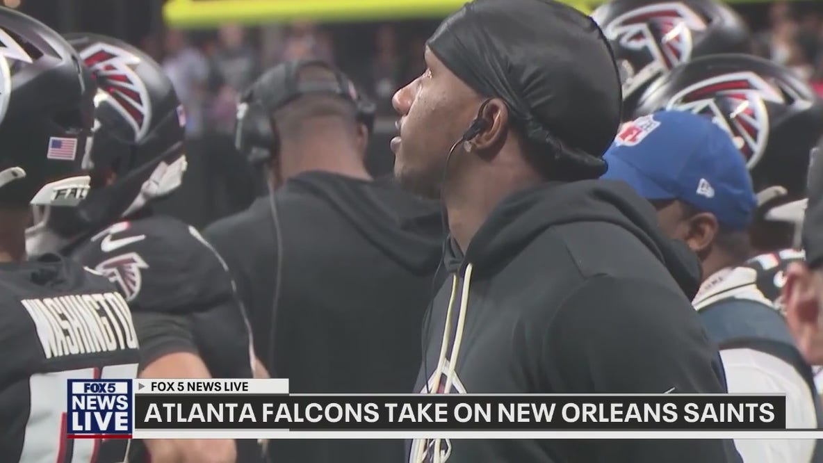 Atlanta Falcons take on New Orleans Saints without Penix