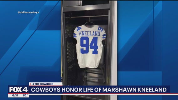 Dallas Cowboys honor Marshawn Kneeland with tribute ahead of MNF match-up