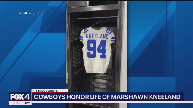 Dallas Cowboys honor Marshawn Kneeland with tribute ahead of MNF match-up