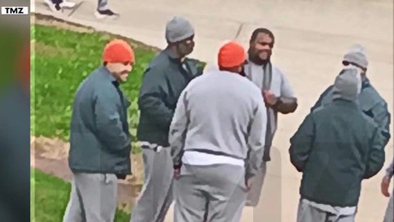 Diddy seen smiling at new minimum-security prison in New Jersey