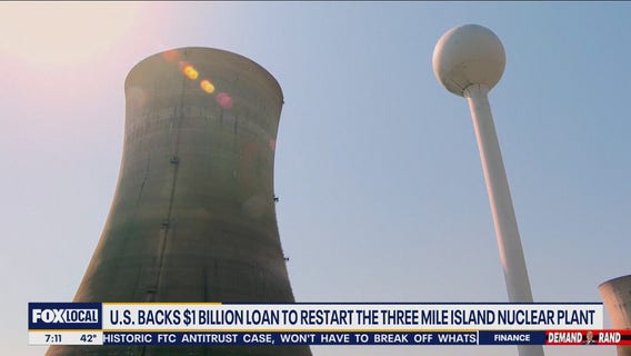 Three Mile Island could reopen with US backed $1B loan