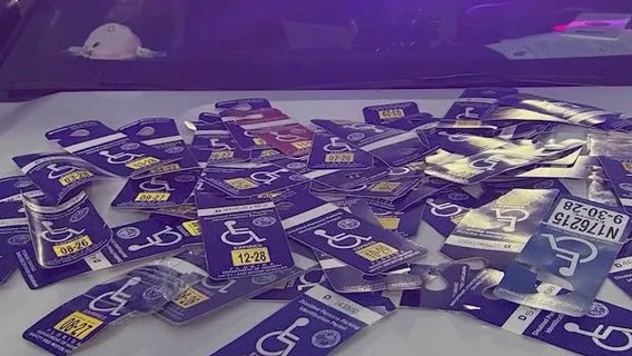 Florida police seize 30+ illegally used disabled parking tags in 2-day operation