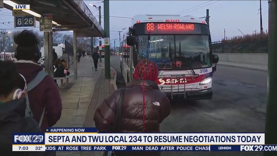 SEPTA, TWU Local 234 to resume negotiations Monday