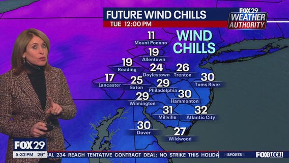 Weather Authority: Monday 5 p.m. forecast