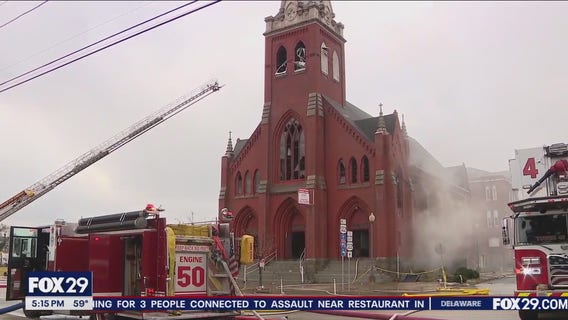 Cause of fire at vacant church in Chester under investigation
