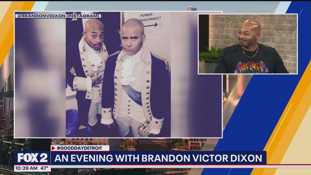 Brandon Victor Dixon Stops By to Talk About His Career & Event in Detroit
