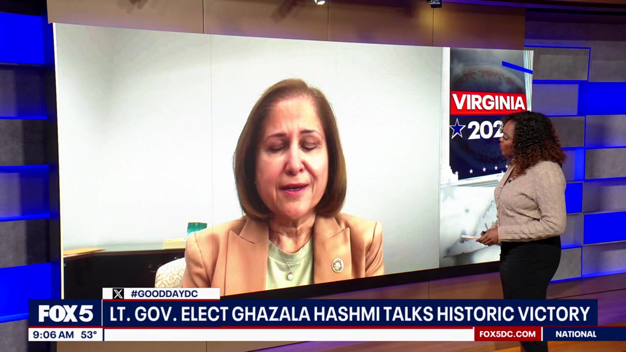 VA Lt. Governor-Elect Ghazala Hashmi on historic election