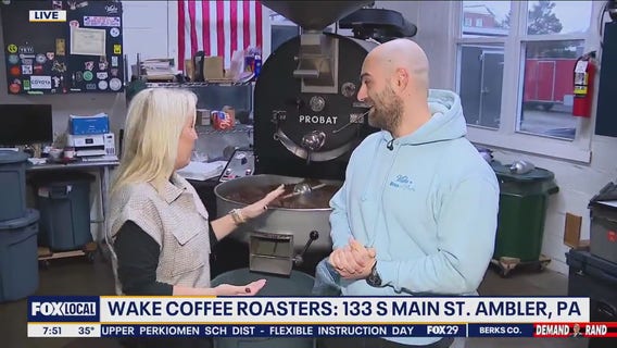 Warming Up at Wake Coffee Roasters