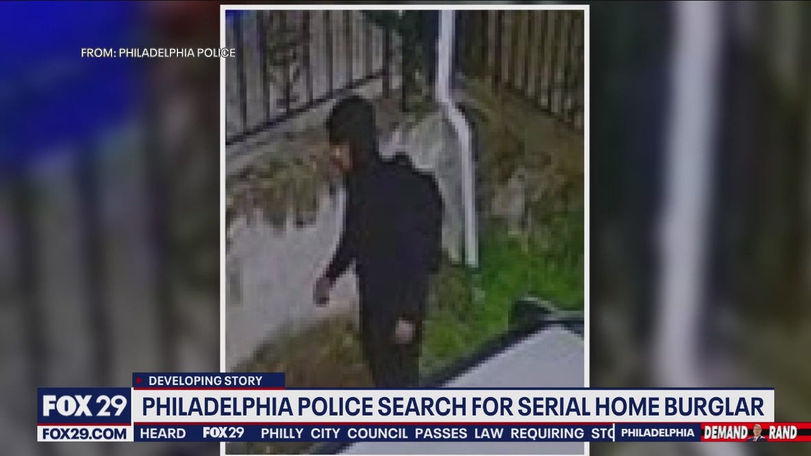 Multiple Southwest Philly homes hit by serial burglar