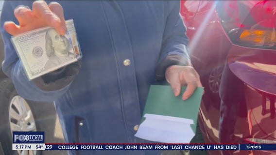 Bucks County cash giveaway surprise