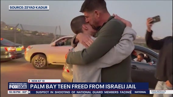 Mohammed Ibrahim: Florida teen release from Israeli detention after 9 months, family says