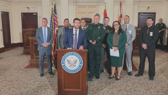 Florida Attorney General Uthmeier press conference