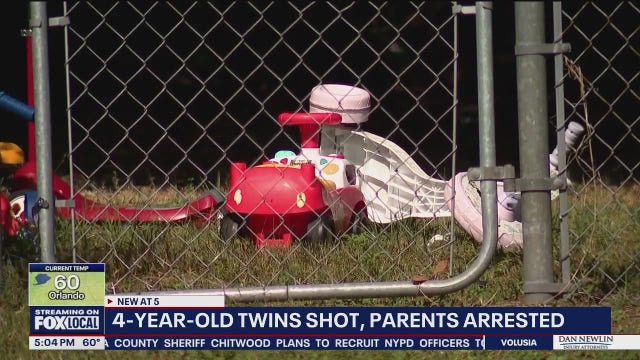 4-year-old twin boys shot inside Florida home, critically hurt; parents arrested, deputies say