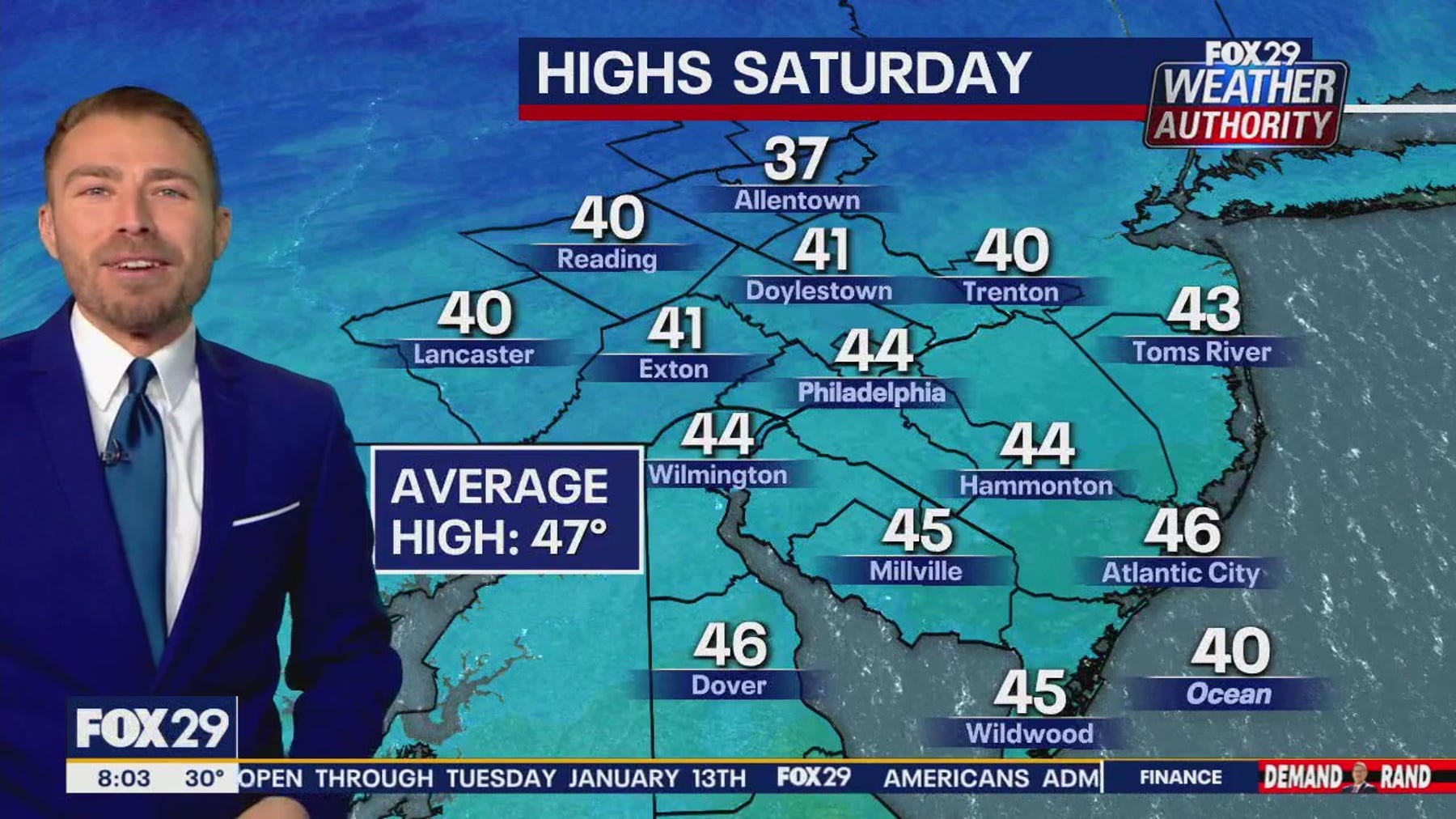 Weather Authority: Saturday morning forecast, weekend snow